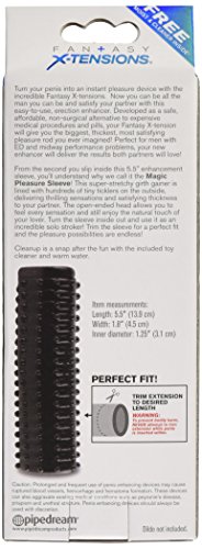 Fantasy X-tensions Magic Pleasure Sleeve - Black
