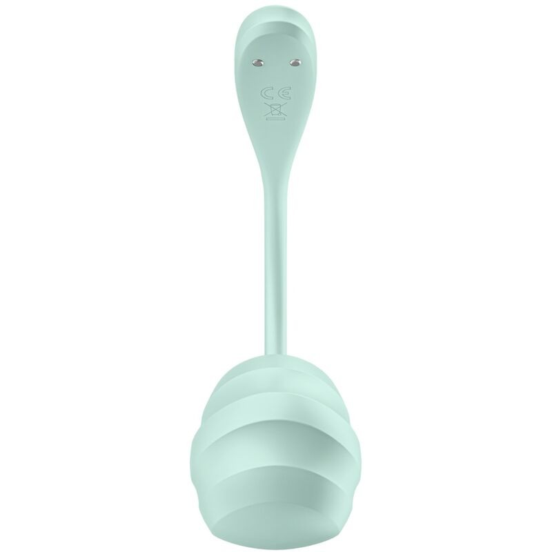 Satisfyer Smooth Petal Vibrating Egg - Green