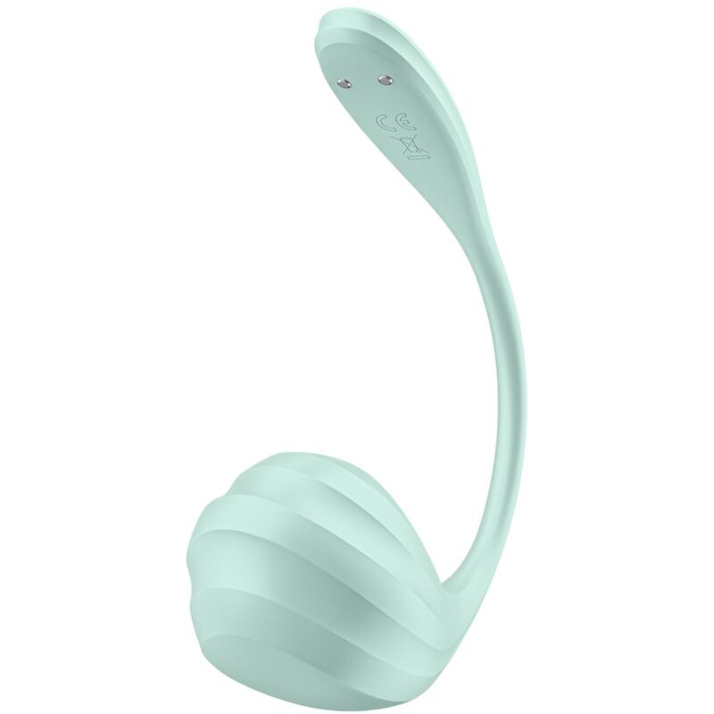 Satisfyer Smooth Petal Vibrating Egg - Green