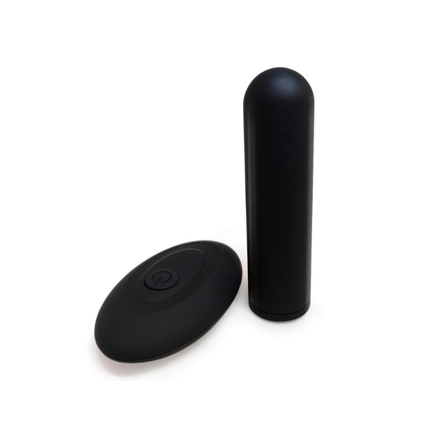[4806-65] Remote Bullet Rechargable Black Mate