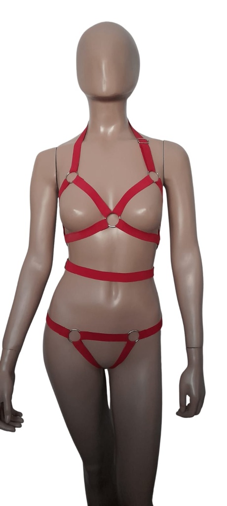 [4B-239] Body Set Rojo 4Bidden