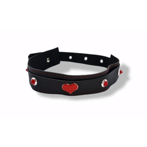 [4B-513] Collar Gargantilla Urb Corazon