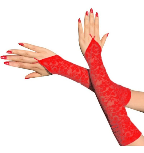 Mitones Largos Encaje