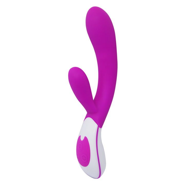 [BI-014231-1] COLBY - Vibrador con estimulador recargable