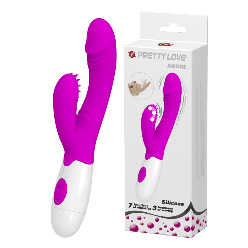 ANDRE - Vibrador con estimulador