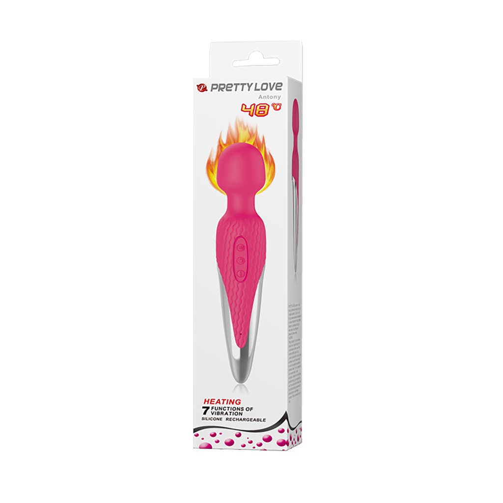 [BI-014468-1] Vibrador Masajeador Antony Calienta 48 Grados