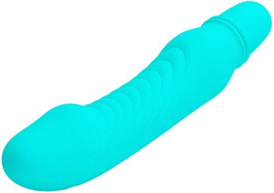 [BI-014510-3] Stev Turquesa - Vibrador Texturado