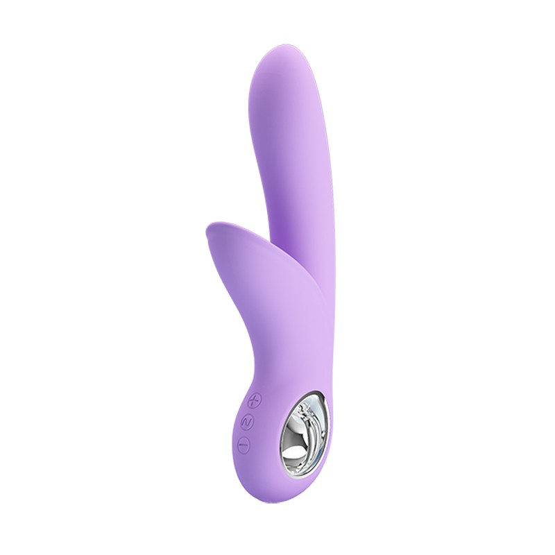 [BI-014571-2] CAROL - Vibrador Rabbit Recargable. Violeta