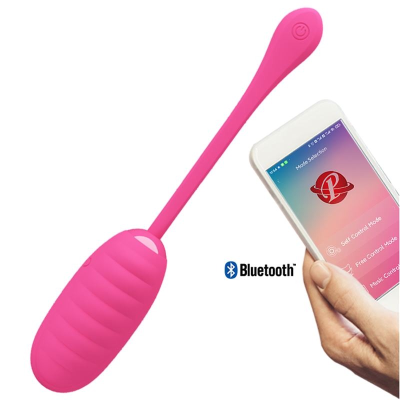 [BI-014654HP] VIBRADOR KIRK SILICONA APLICACIÃ“N APP 3,5CM X 2CM