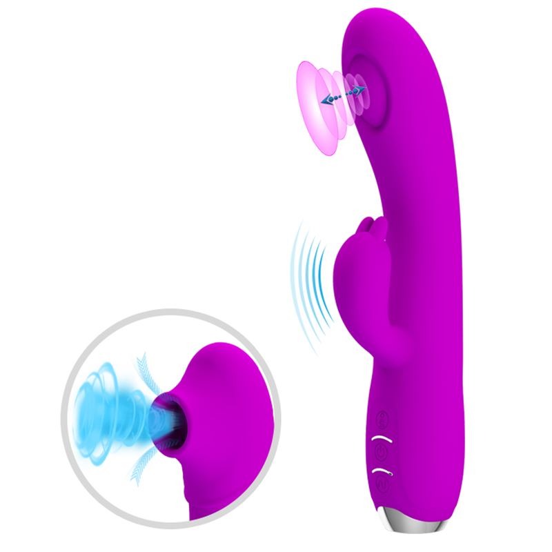 [BI-014727] VIBRADOR REGINA SUCCIONADOR CLITORIS 15 FUNCIONES USB RECARGABLE SILICONA