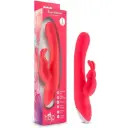 Hop - Vibrador Rabbit con Movimiento - Cerise