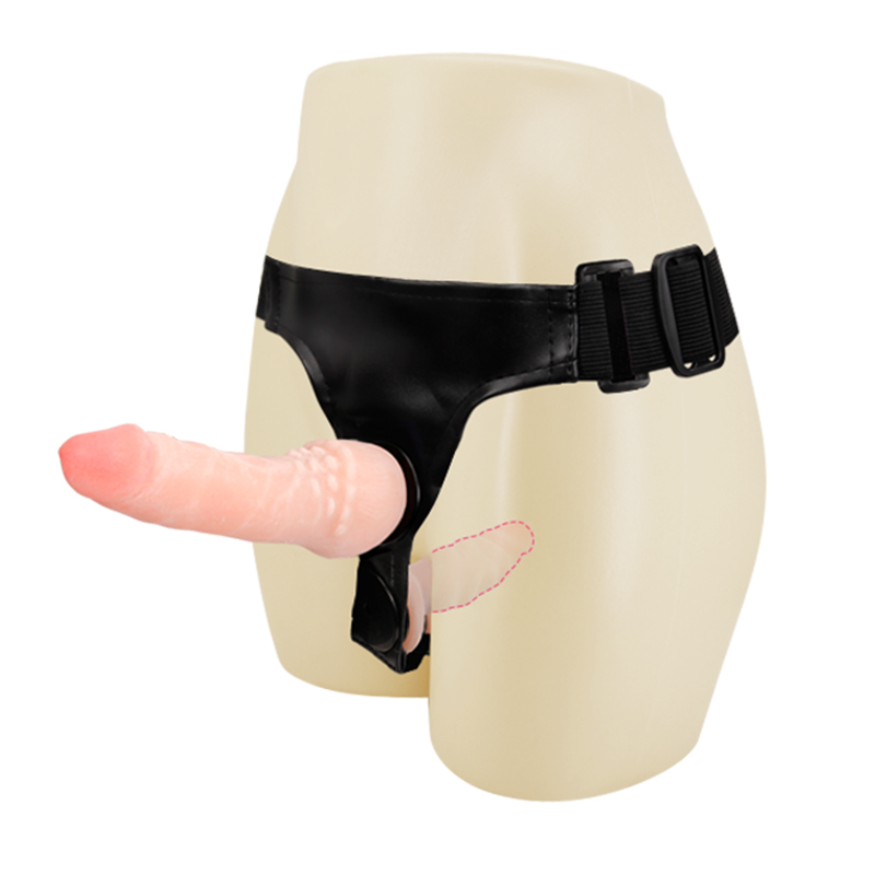 [BW-022020] FAMALE HARNESS ULTRA - Doble dildo 16,5cm/10,5cm J-7-8-9