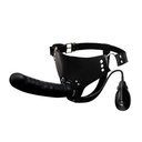 Arnes con Dildo con Vibracion Inflable