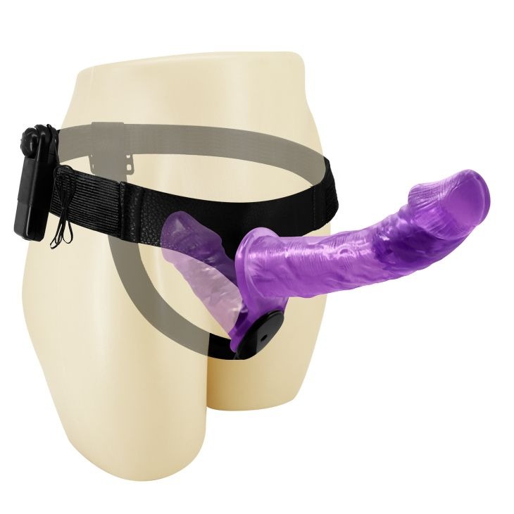 [BW-022060-1] Dual Penis Strap On Double Dong Vibrat. J-151-152