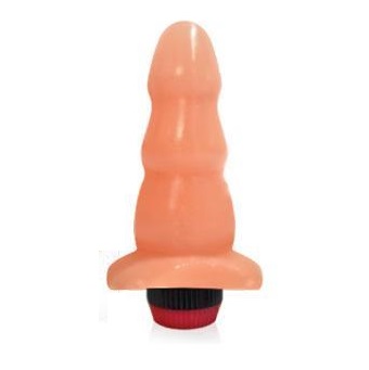 Plug Escalonado Vibro Piel