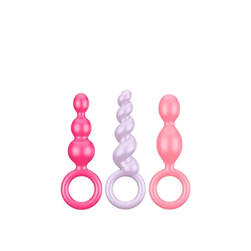 Booty Call Plugs Colors x3 by Satisfyer