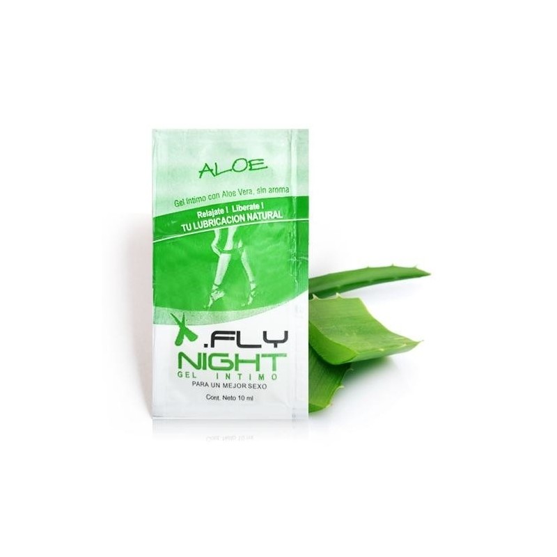 Gel Aloe Neutro Sachet 10 ml. Fly Night