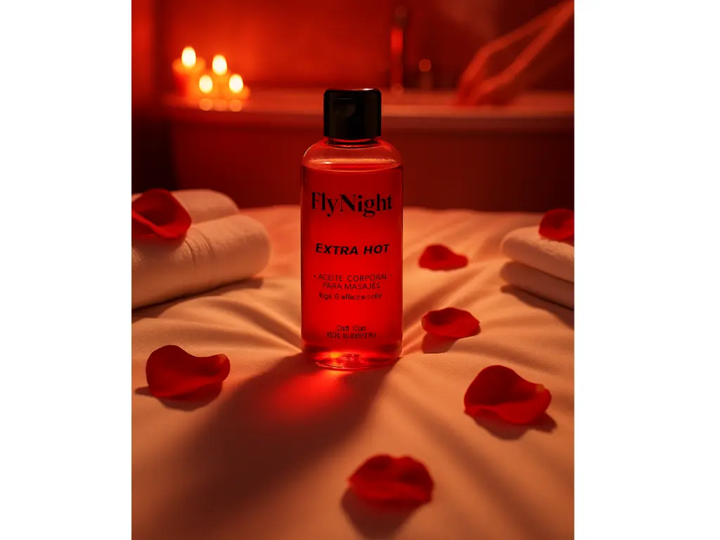 Aceite para masajes Extra Hot 100 ml - Fly Night