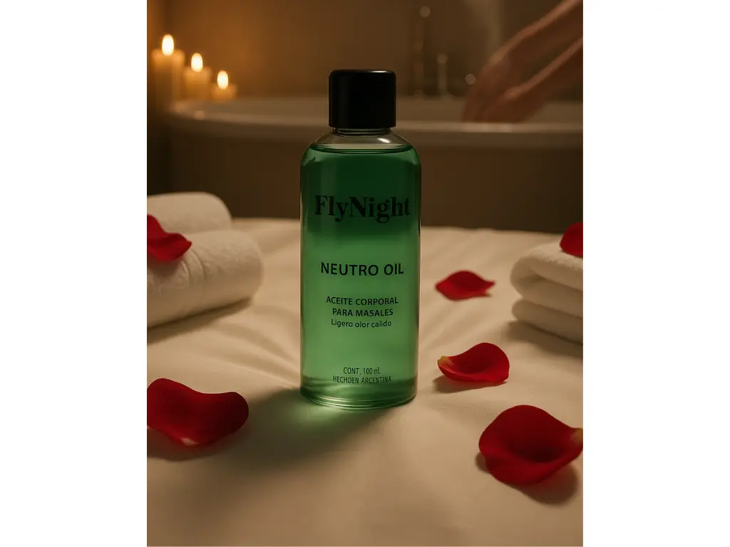 Aceite Corporal para masajes Neutro 100 ml Fly Night