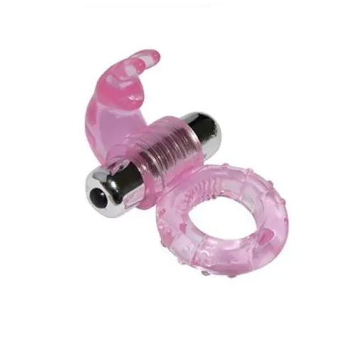 Anillo Vibrador Conejito Rosa