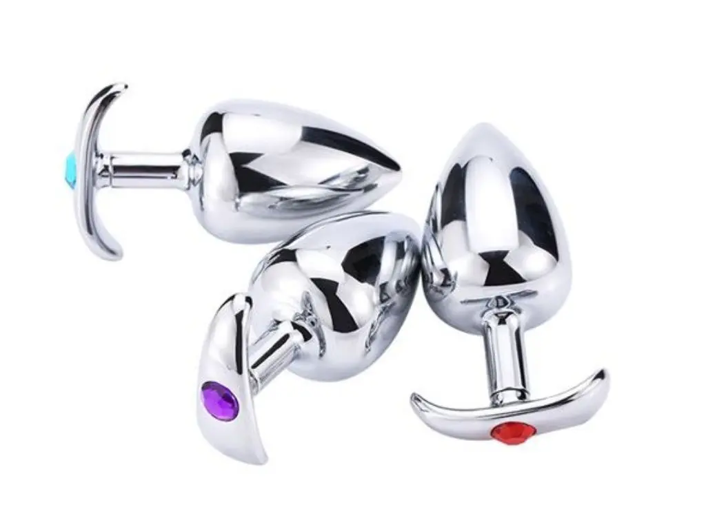 [FT-SM14-S] Plug Anal Metal Small Agarre