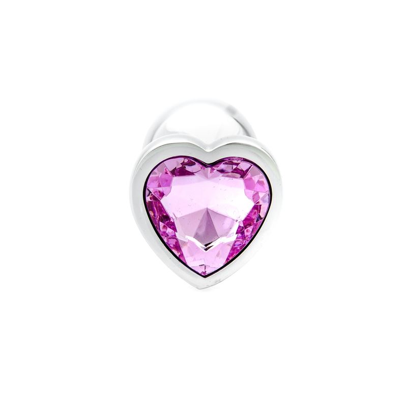 [FT-SM4-M] Plug Anal Metalico Corazon Medium