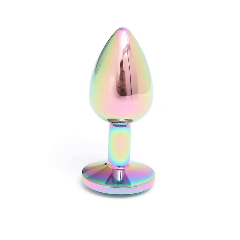 Plug Anal Metal Tornasolado Large