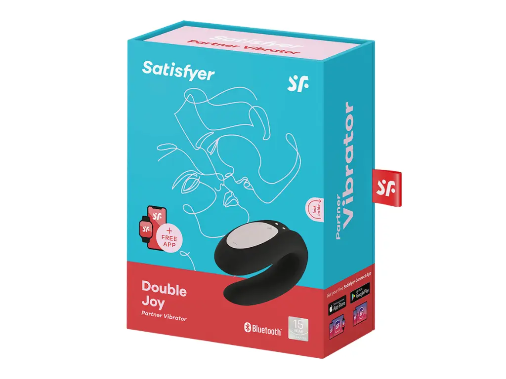 Satisfyer Double Joy Black - Parejas