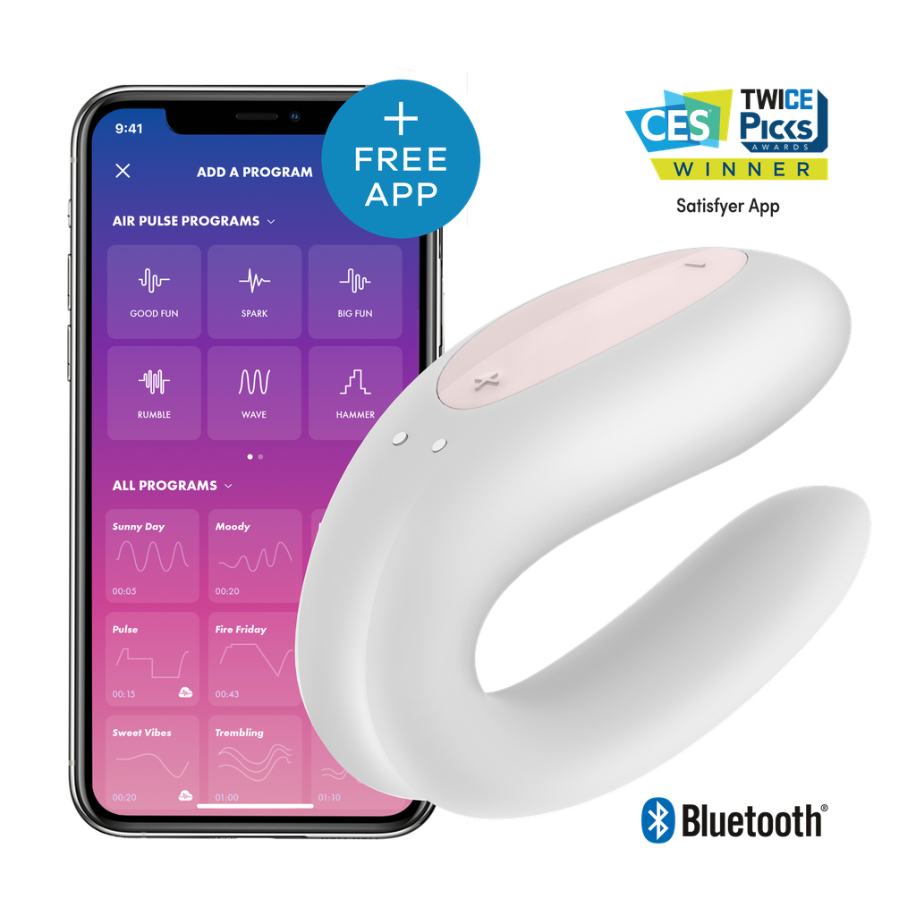 Satisfyer Double Joy White