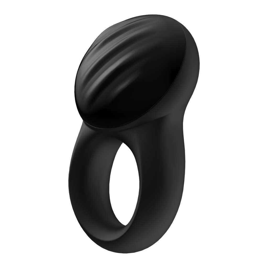[J2008-22] Satisfyer Signet Ring Black
