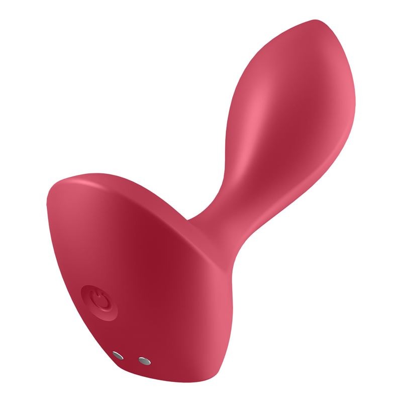 Backdoor Lover Red - Plug con Vibracion Satisfyer
