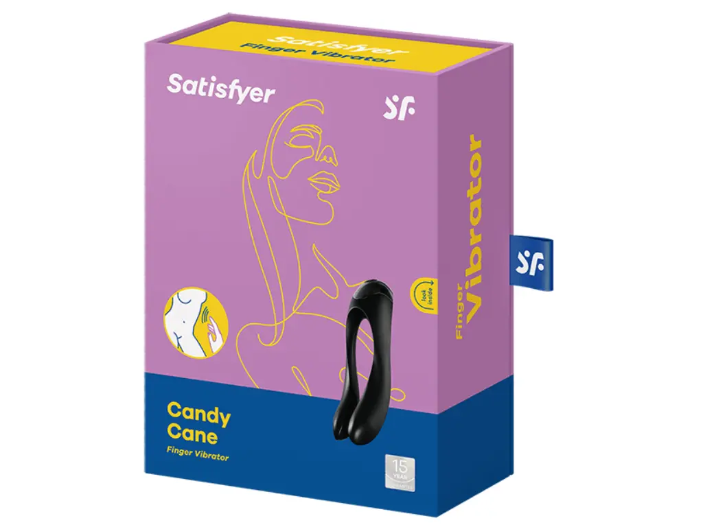 Candy Cane Black Satisfyer - Bala Vibradora