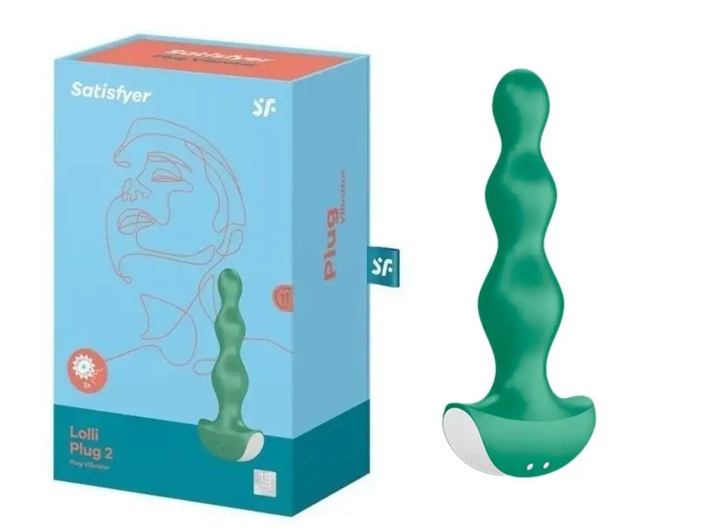 [J2018-137-1] Satisfyer Lolli Plug 2 Green