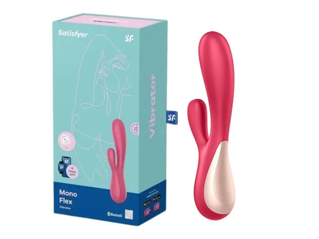[J2018-87-1] Vibrador Rabbit - Satisfyer Mono Flex Red con App