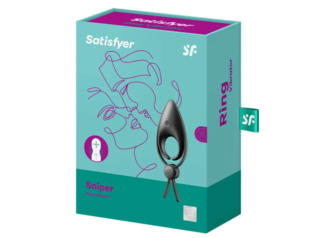 Sniper - Anillo Vibrador Regulable - Satisfyer