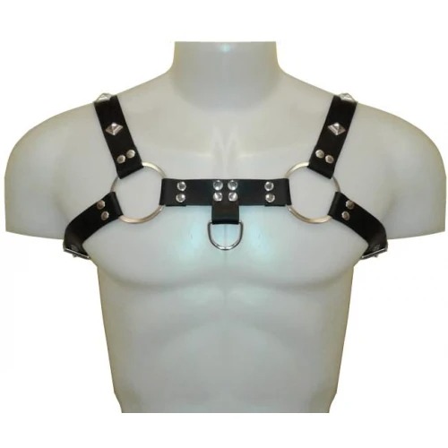 Pechera Cuero Hombre