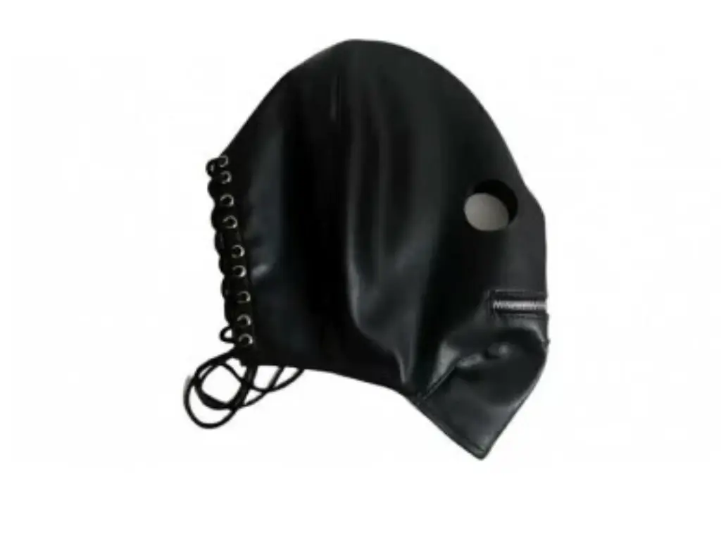 [KS-22751] Mascara Cuero c/cierre en Boca