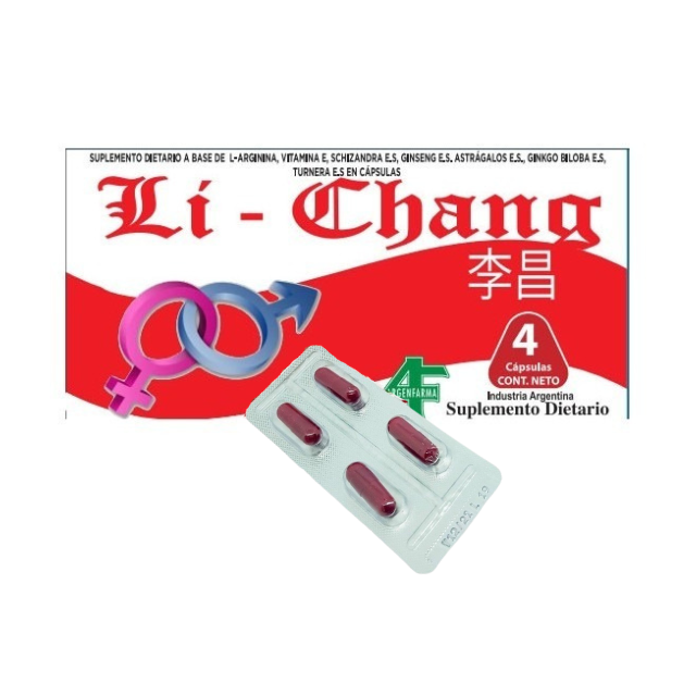 Li Chang Vigorizante natural x4 Unid