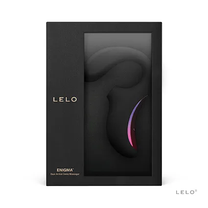 Lelo Enigma Negro - Vibrador con Succionador