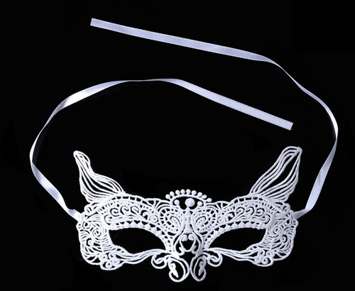 [ML-AT07] Antifaz Gatita Blanco