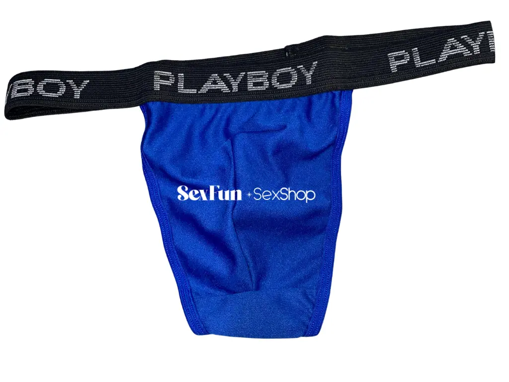 [PS153AZU] Tanga Less Playboy