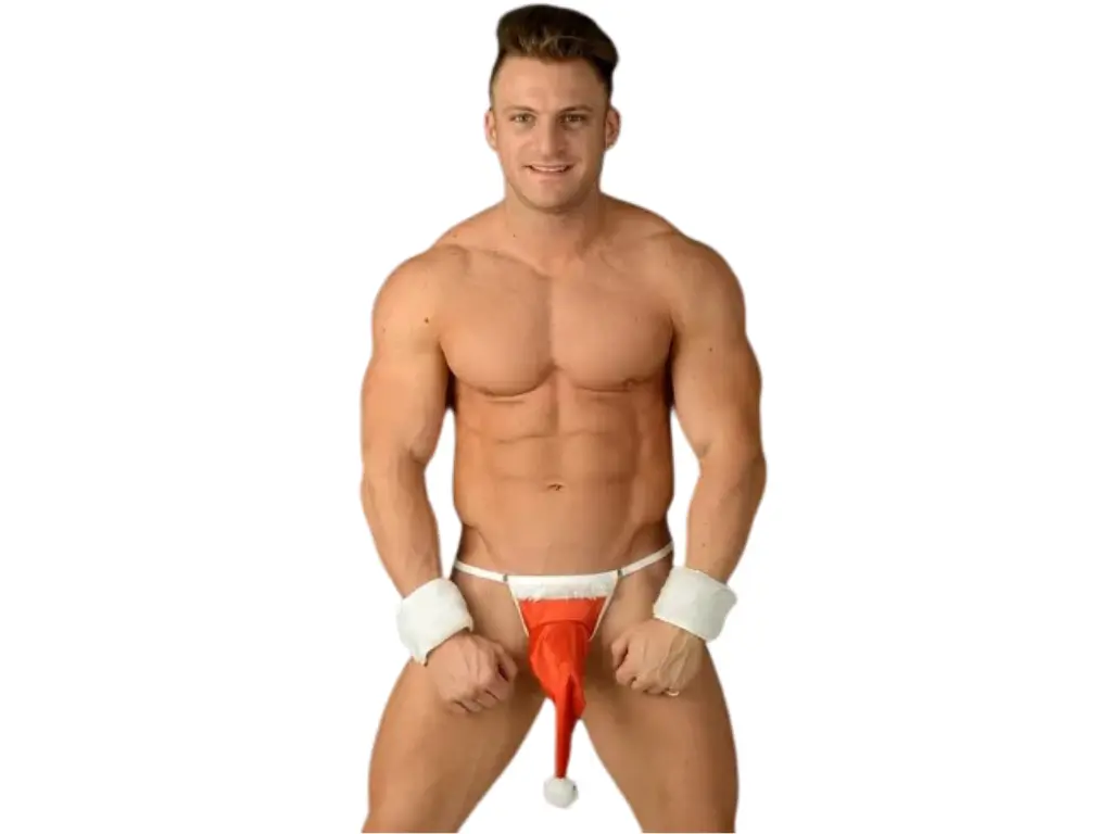 [PS-160] Tanga Less Fantasia Papa Noel