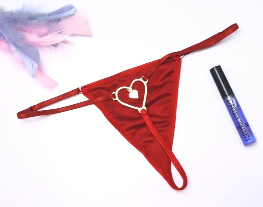 Tanga Corazon TU Negro
