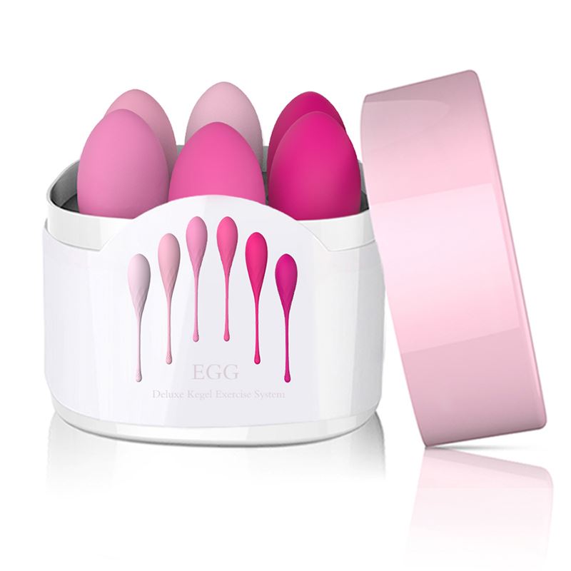 SET EGGS DE 6 BOLAS VAGINALES EJERCICIOS PELVICOS