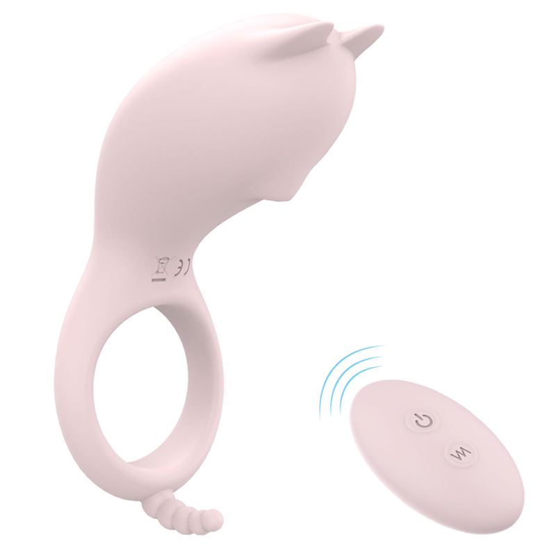 [SHD-S084-2] Cora Anillo Vibrador Recargable USB