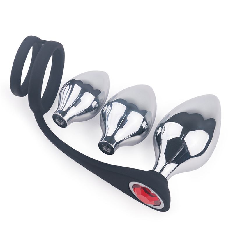 [SHD-S241-2] BENSONS SET 3 PLUG ANAL INTERCAMBIABLE
