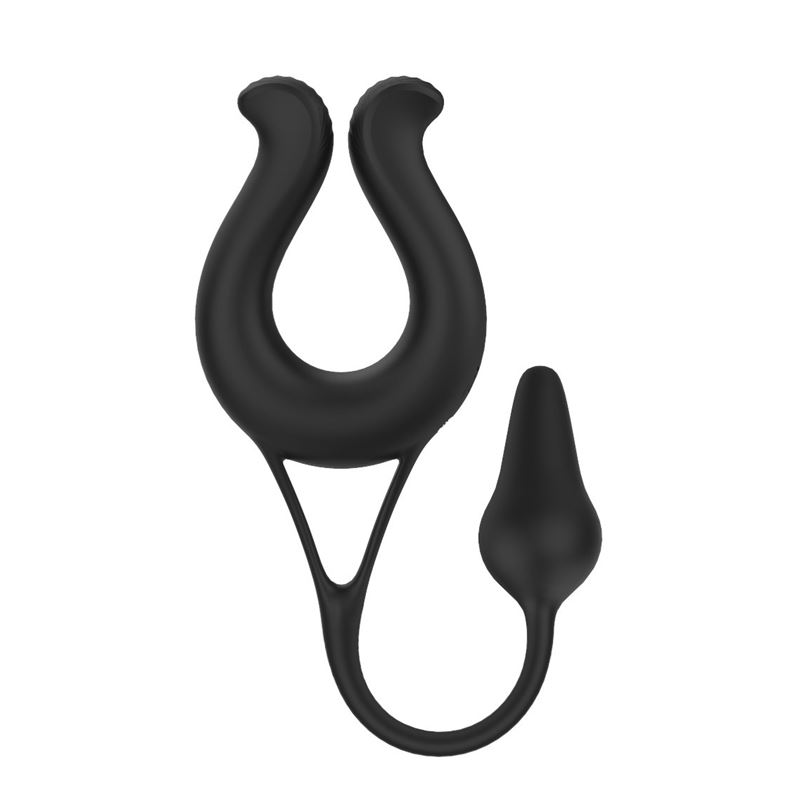 [SHD-S278] Anillo Vibrador con Plug Anal - Nicole