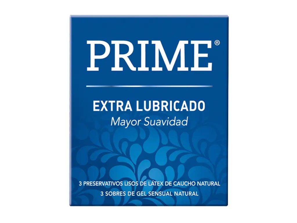[SS-006] Preservativo Prime Extra Lubricado
