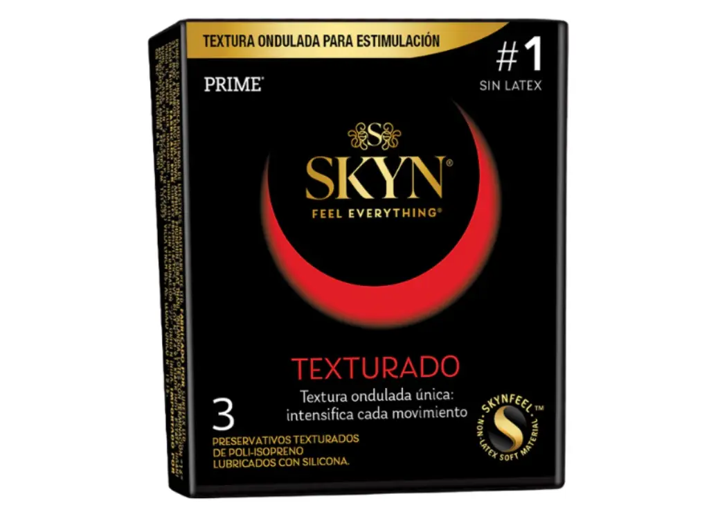 Prime Skyn Texturado - Preservativo Sin Latex