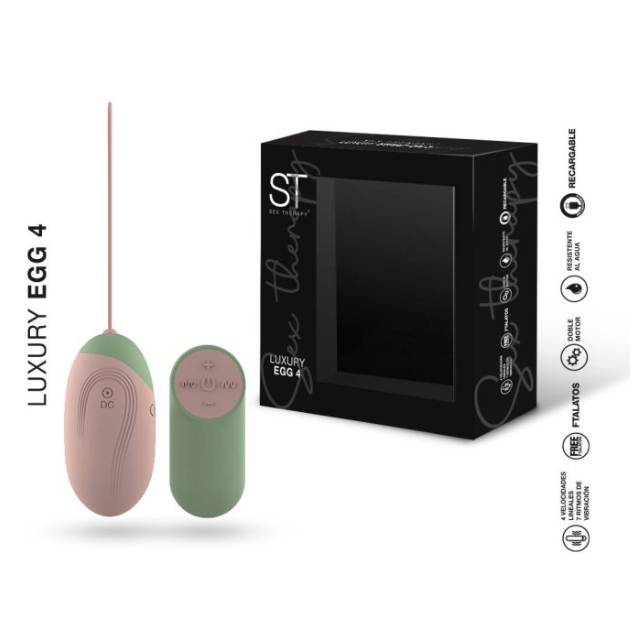 Huevo Vibrador Recargable - LUXURY EGG 4